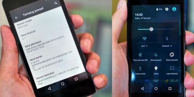Скриншот Android 5.1 Lollipop