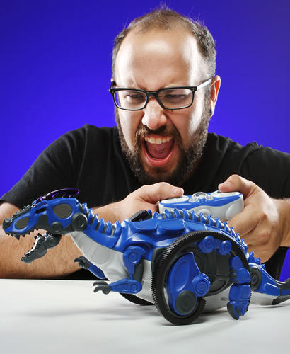 робот игрушка динозавр бои бой драка сражения