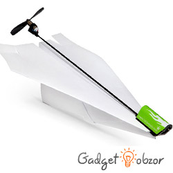 бумажный самолет пропеллер двигатель аккумулятор