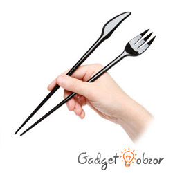 столовые приборы вилка ложка палочки для еды